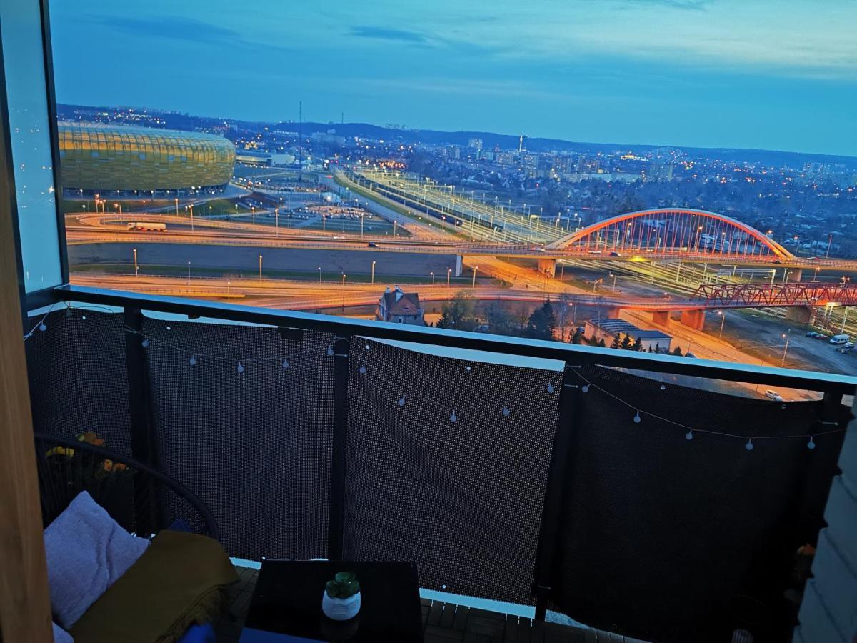 Apartament Przy Bursztynowym Stadionie Gdańsk Eksteriør bilde